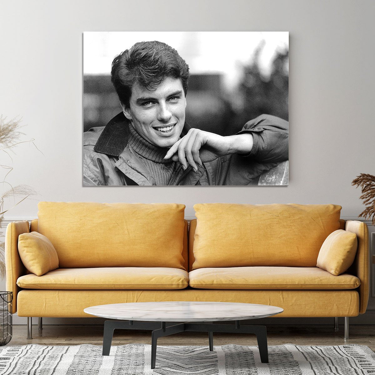 John Barrowman in 1989 Canvas Print or Poster
