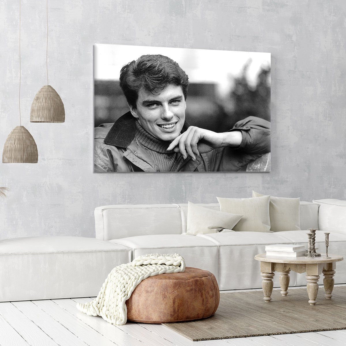 John Barrowman in 1989 Canvas Print or Poster