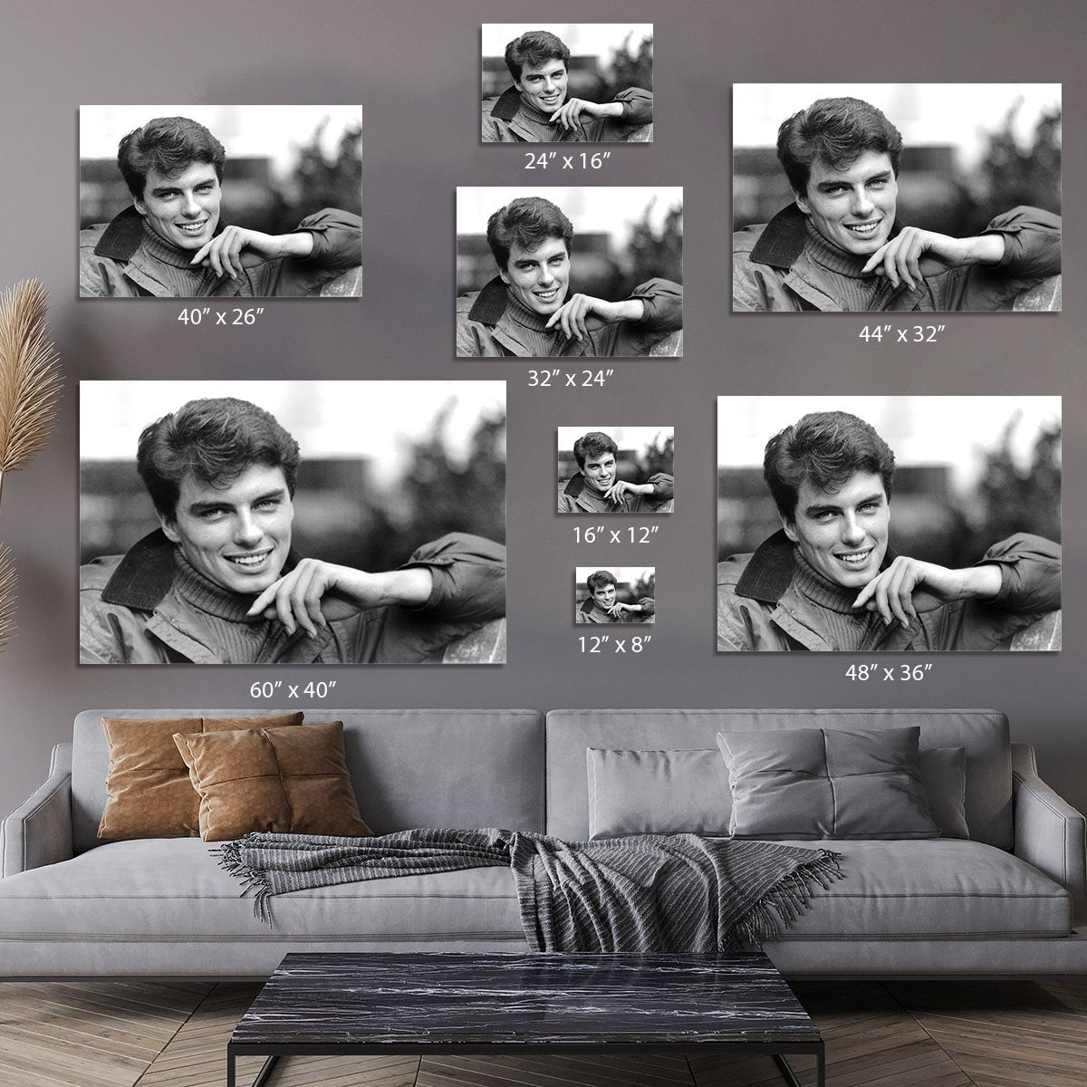 John Barrowman in 1989 Canvas Print or Poster
