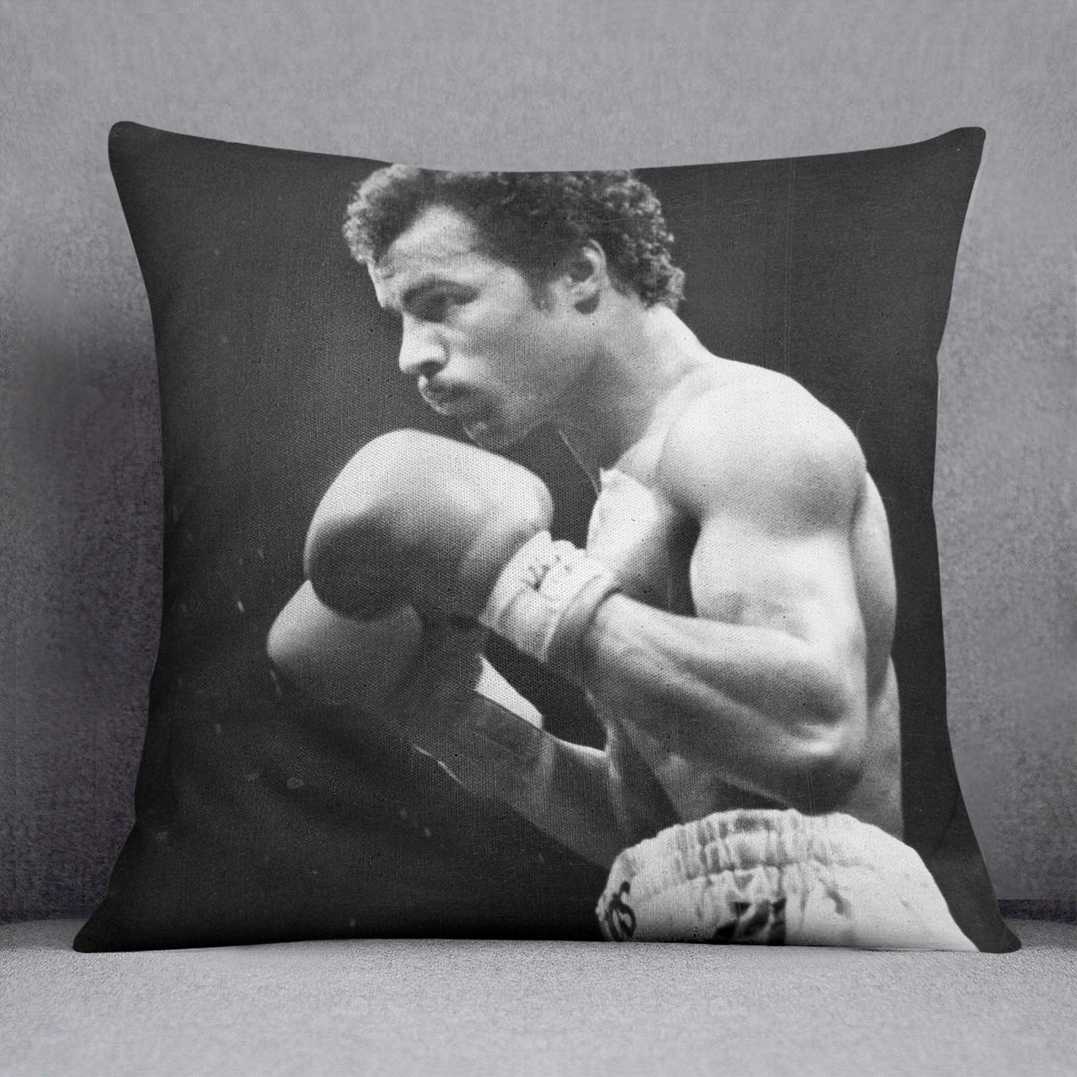 John Conteh boxer Cushion