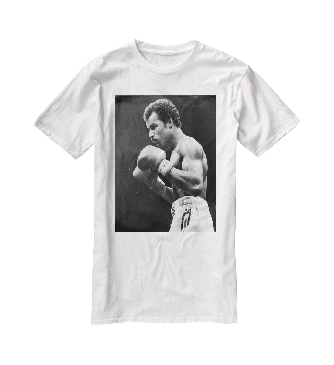 John Conteh boxer T-Shirt - Canvas Art Rocks - 5