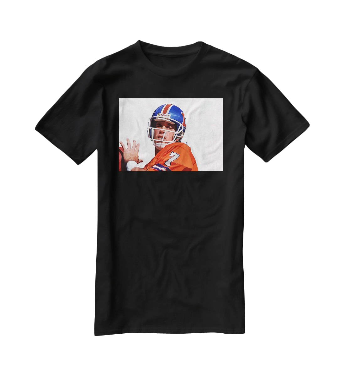 John Elway T-Shirt - Canvas Art Rocks - 1