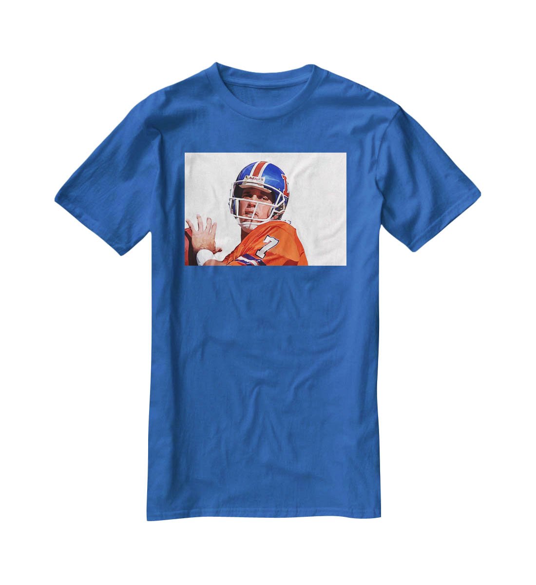 John Elway T-Shirt - Canvas Art Rocks - 2