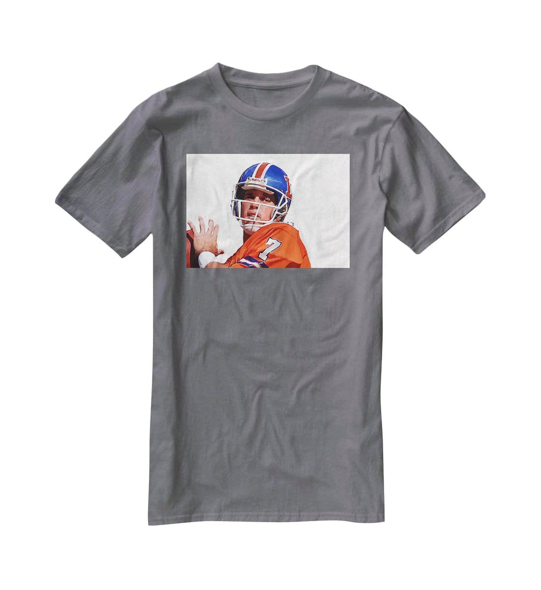 John Elway T-Shirt - Canvas Art Rocks - 3