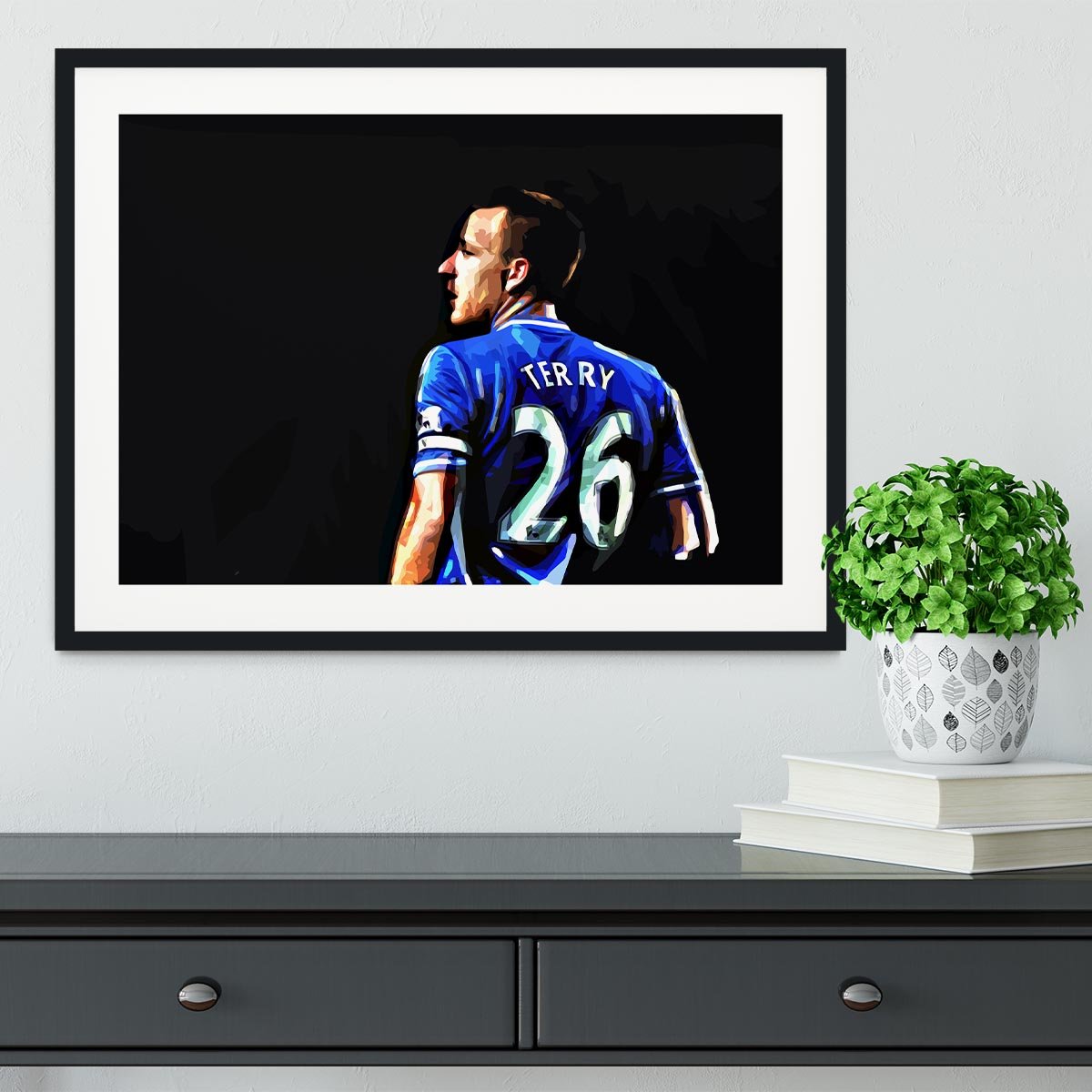 John Terry Framed Print - Canvas Art Rocks - 1