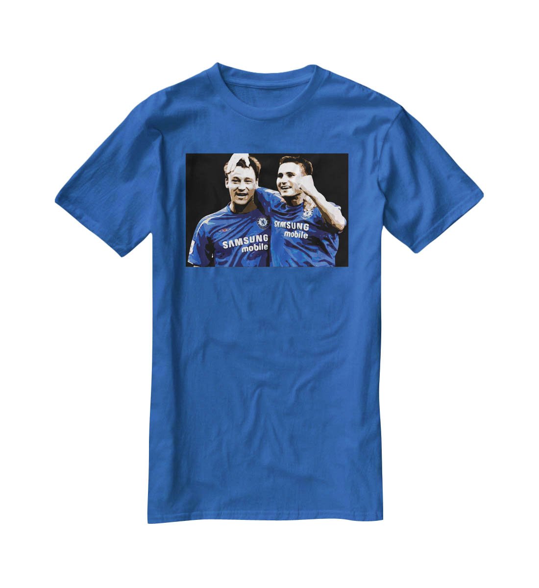 John Terry and Frank Lampard T-Shirt - Canvas Art Rocks - 2