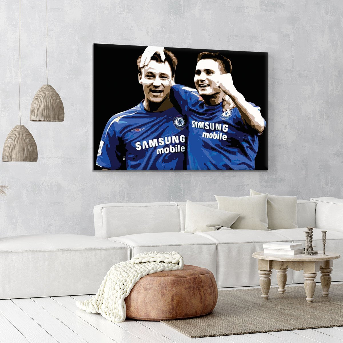 John Terry and Frank Lampard Canvas Print or Poster