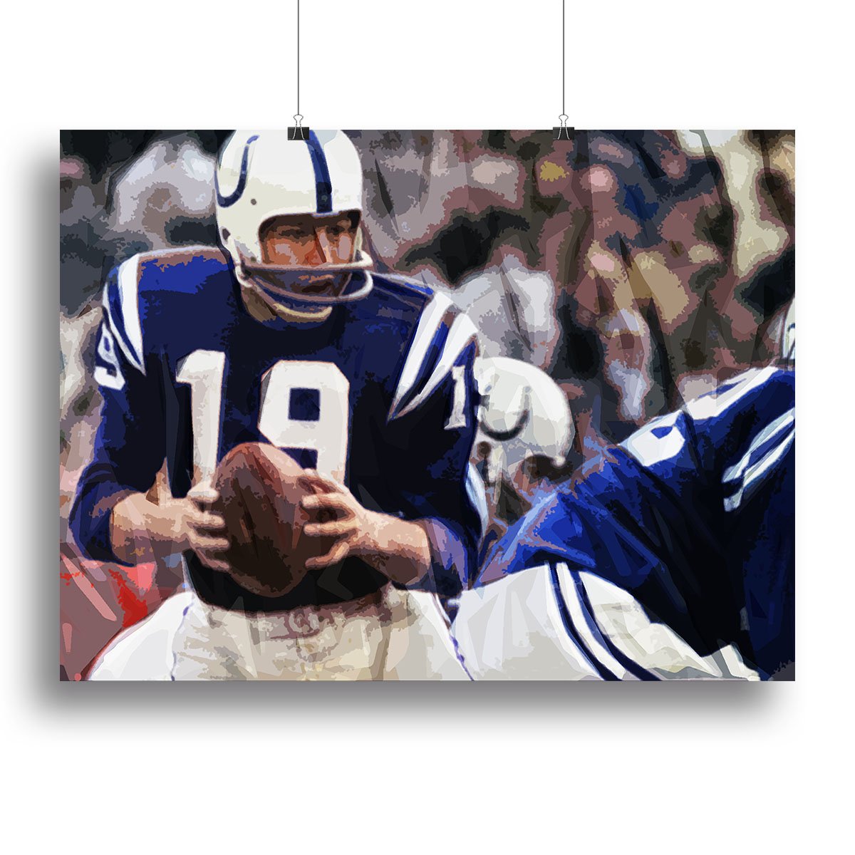 Johnny Unitas Baltimore Colts Canvas Print or Poster