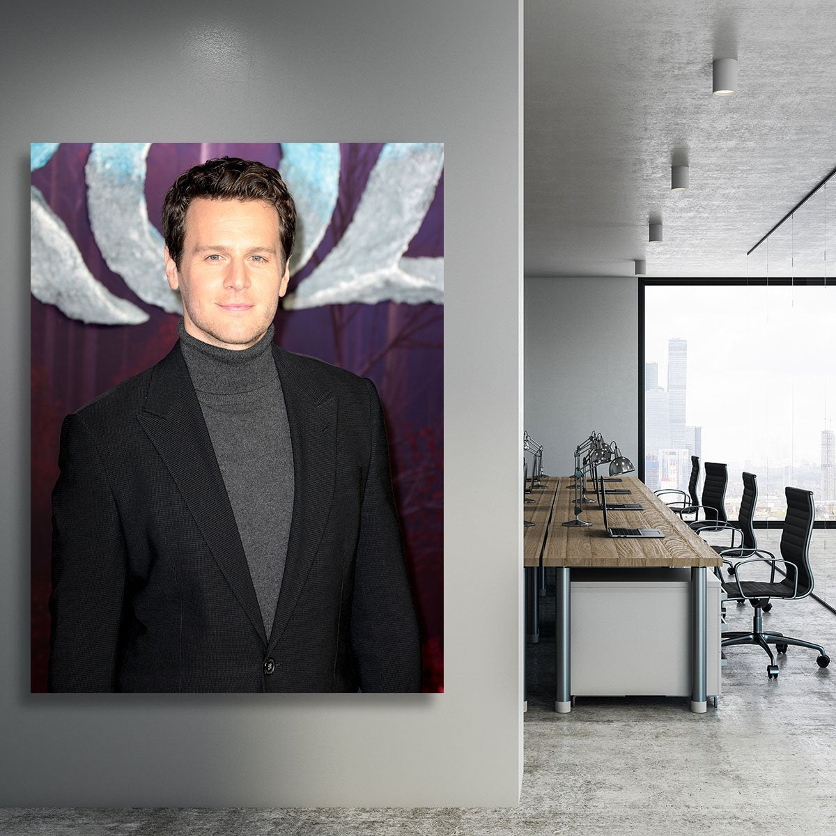 Jonathan Groff Canvas Print or Poster