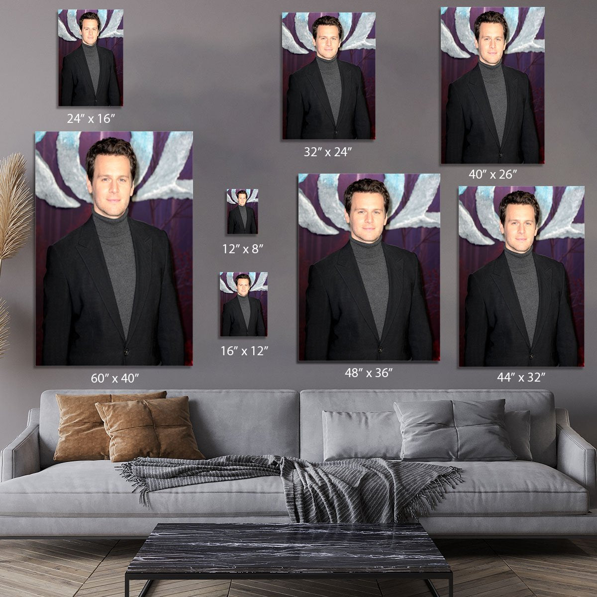 Jonathan Groff Canvas Print or Poster