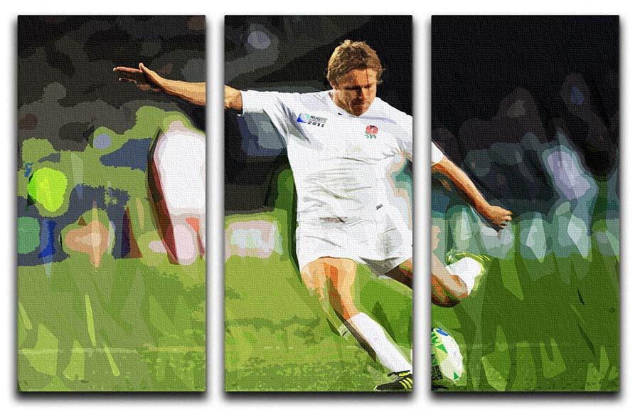 Jonny Wilkinson 3 Split Panel Canvas Print - Canvas Art Rocks - 1