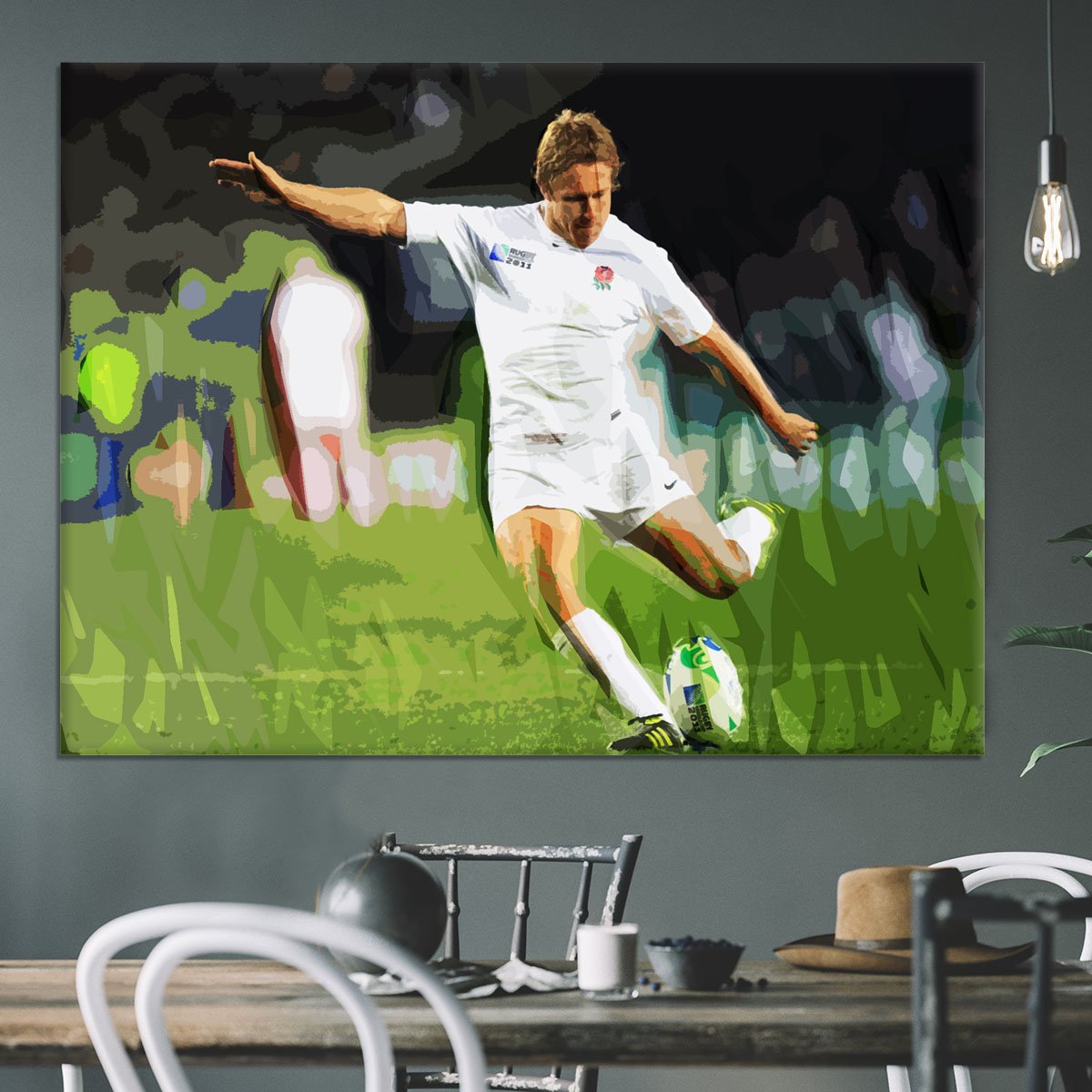 Jonny Wilkinson Canvas Print or Poster