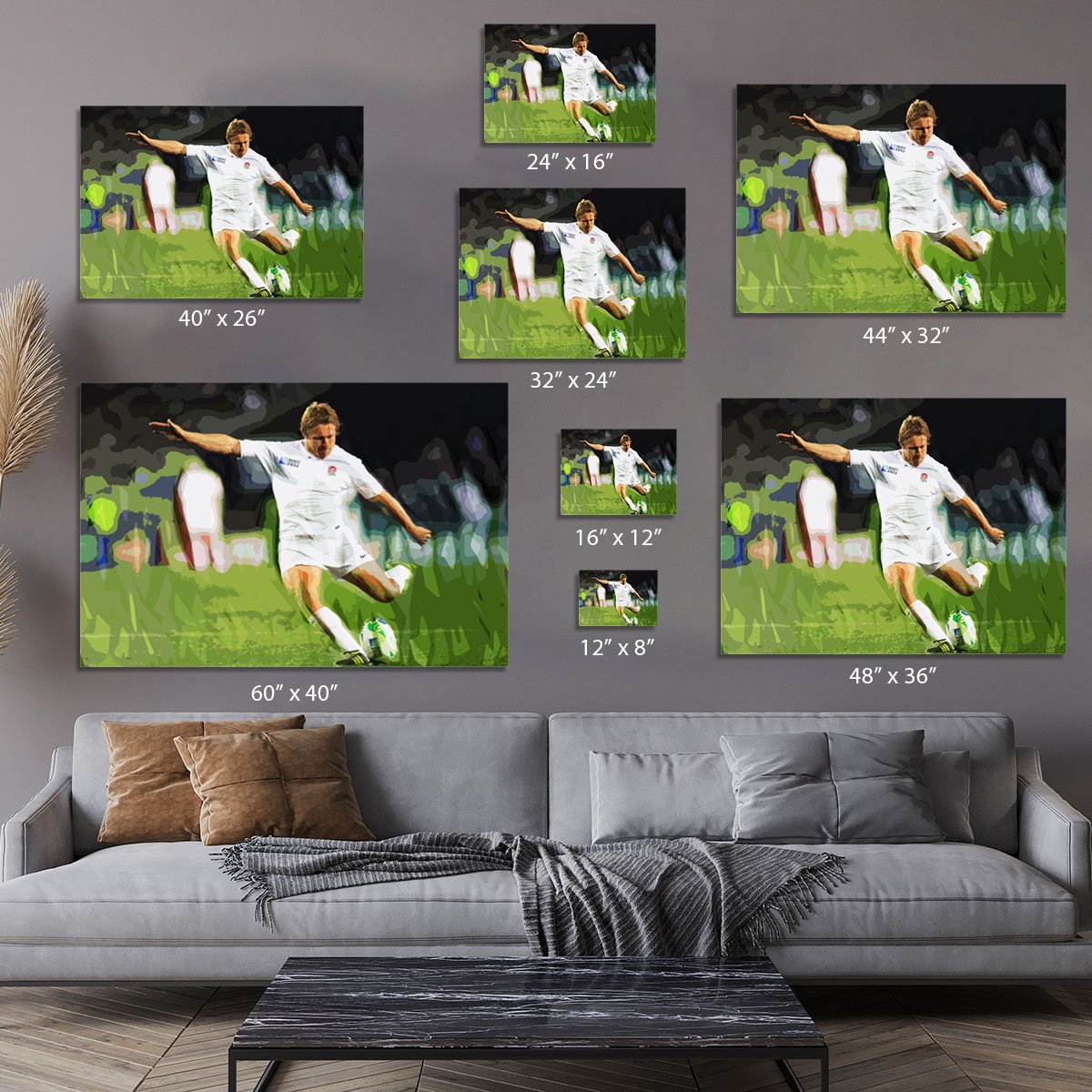 Jonny Wilkinson Canvas Print or Poster