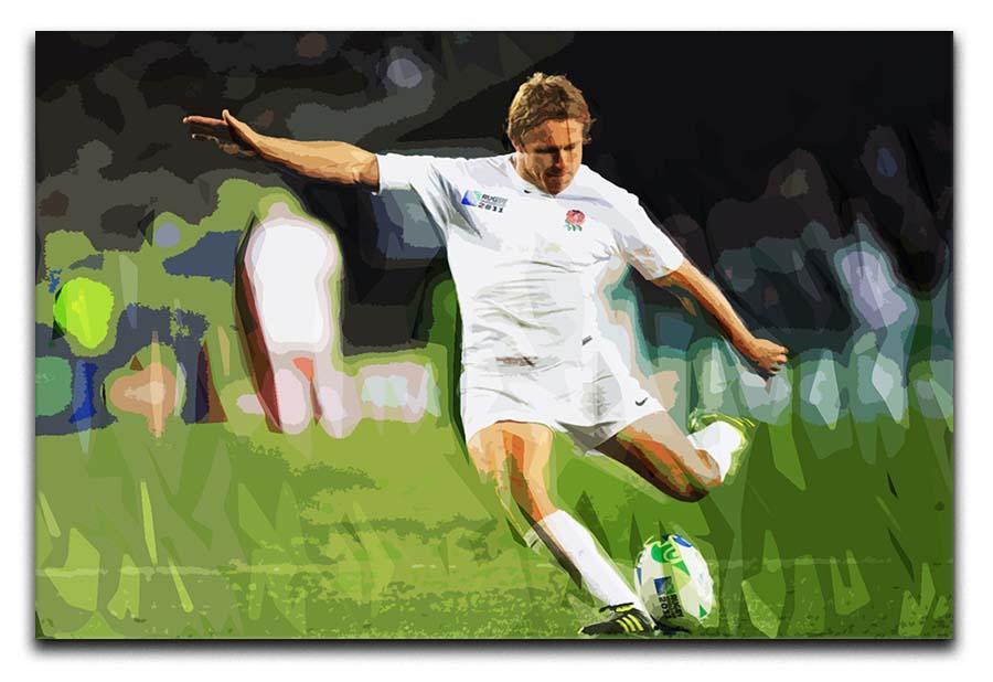 Jonny Wilkinson Canvas Print or Poster  - Canvas Art Rocks - 1
