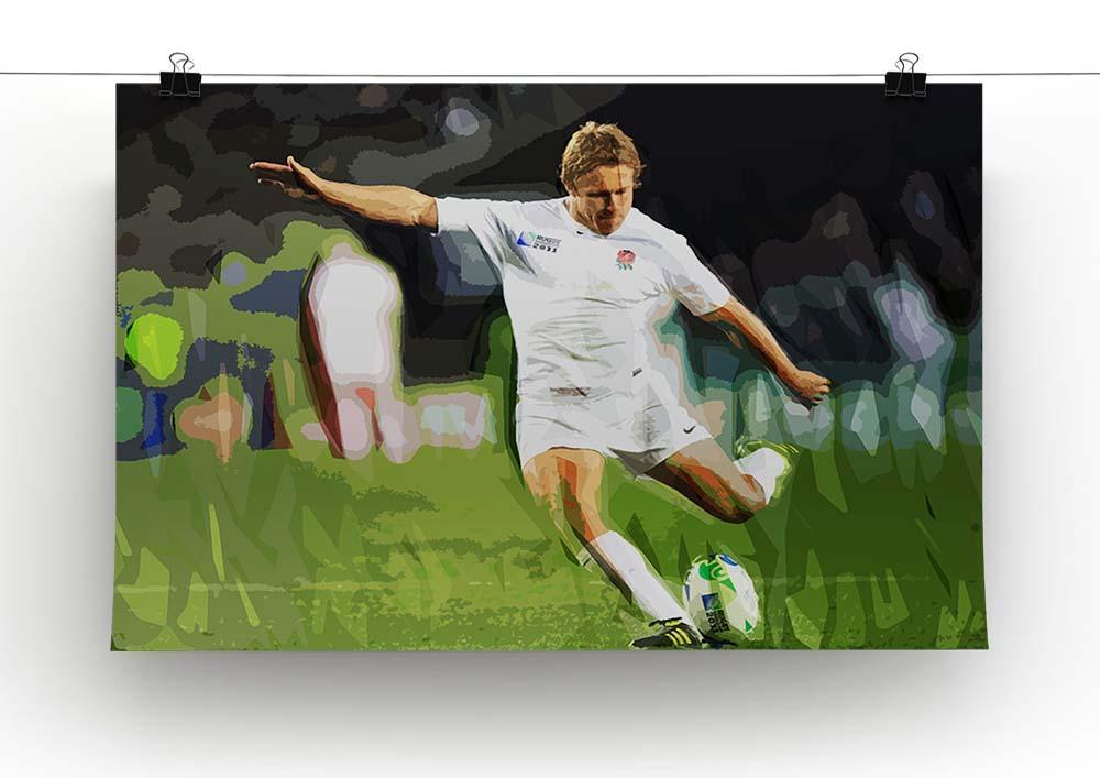 Jonny Wilkinson Canvas Print or Poster - Canvas Art Rocks - 2