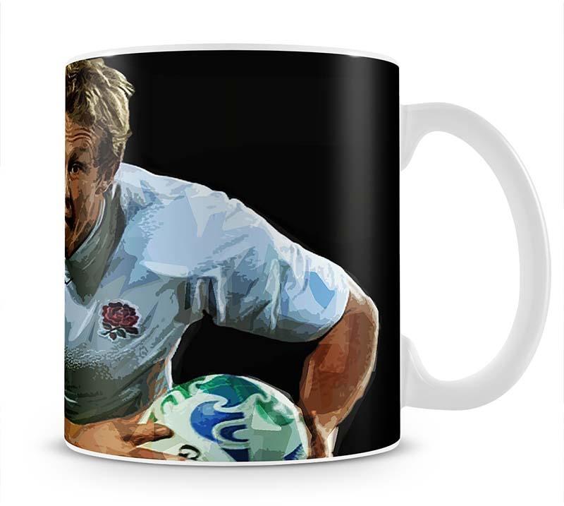 Jonny Wilkinson Running Mug - Canvas Art Rocks - 2