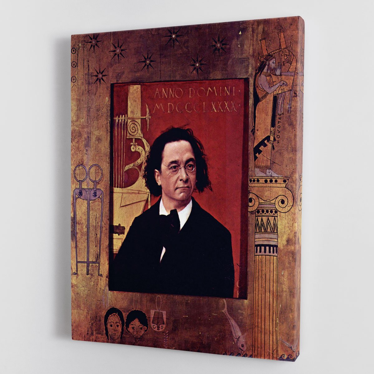 Joseph Pembauer by Klimt Canvas Print or Poster