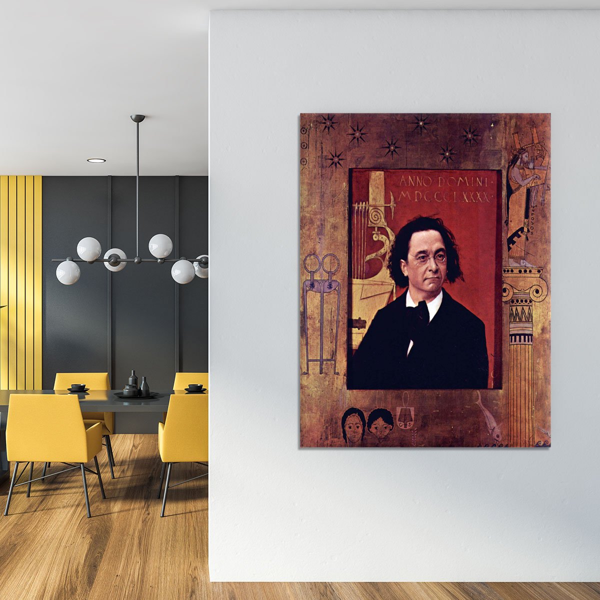 Joseph Pembauer by Klimt Canvas Print or Poster