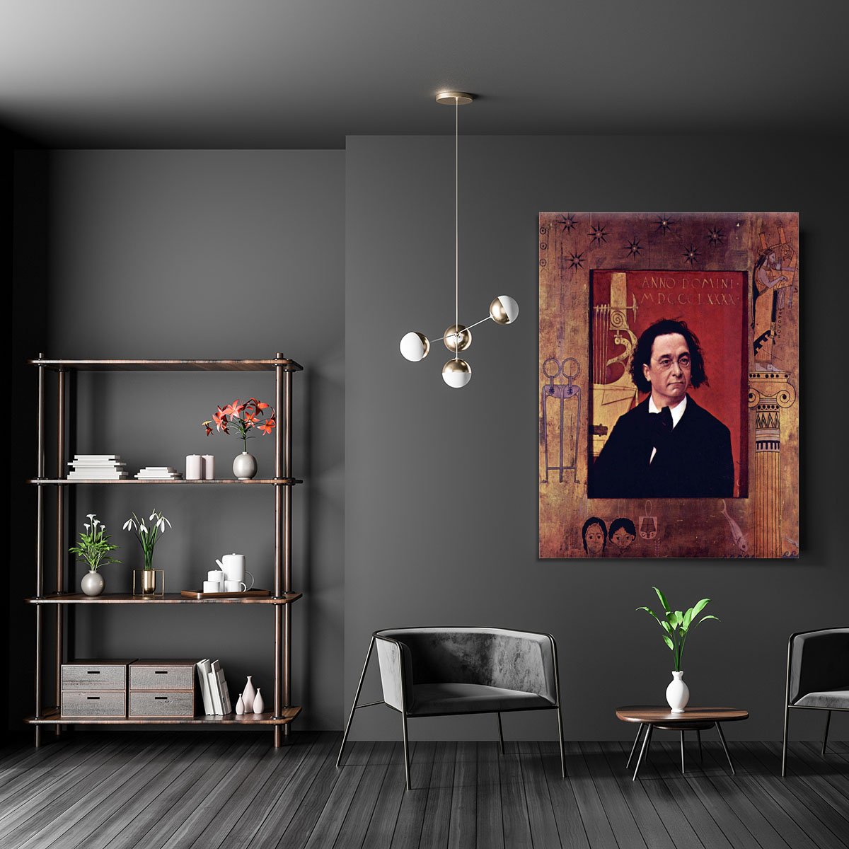 Joseph Pembauer by Klimt Canvas Print or Poster