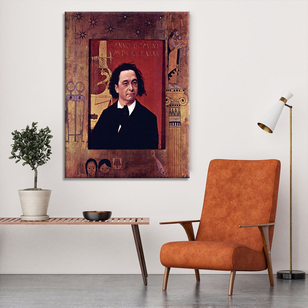Joseph Pembauer by Klimt Canvas Print or Poster