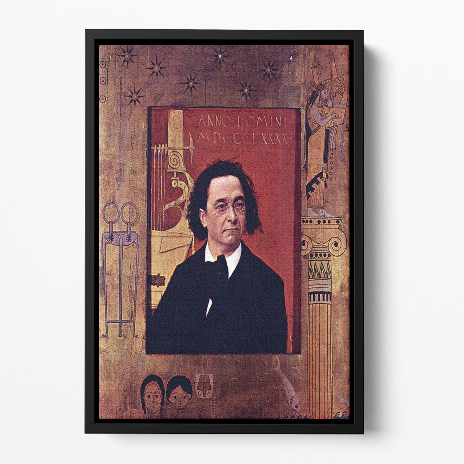 Joseph Pembauer by Klimt Floating Framed Canvas