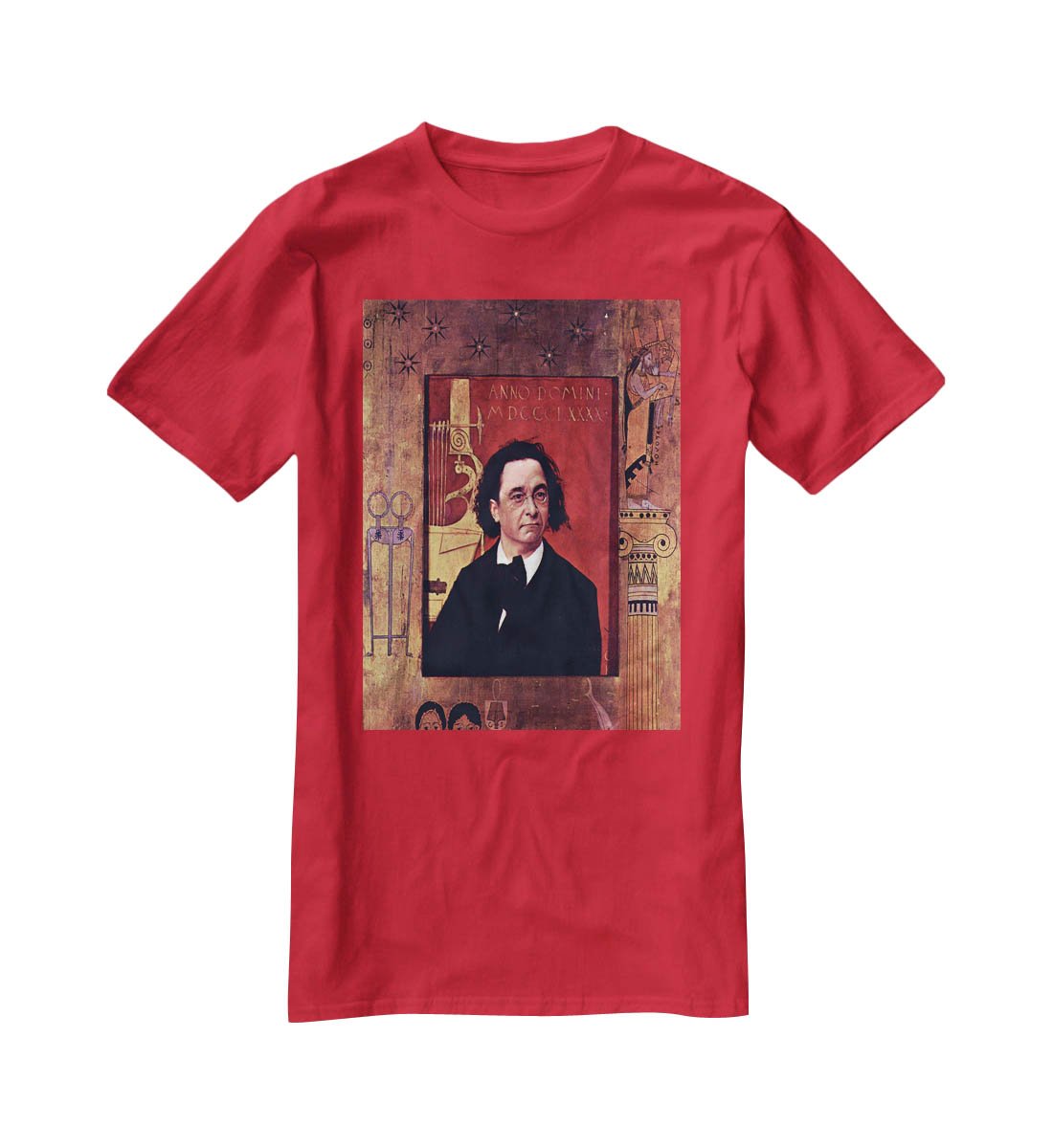 Joseph Pembauer by Klimt T-Shirt - Canvas Art Rocks - 4