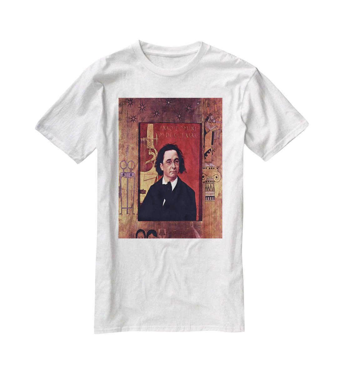 Joseph Pembauer by Klimt T-Shirt - Canvas Art Rocks - 5