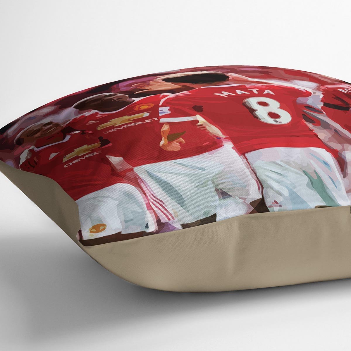 Juan Mata and Wayne Rooney Cushion
