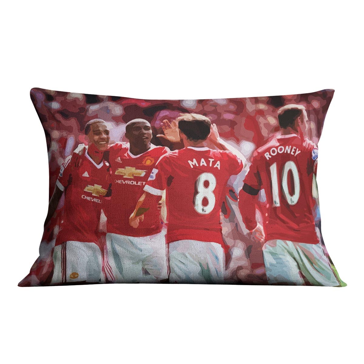 Juan Mata and Wayne Rooney Cushion