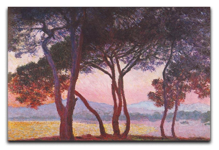Juan les Pins by Monet Canvas Print & Poster  - Canvas Art Rocks - 1