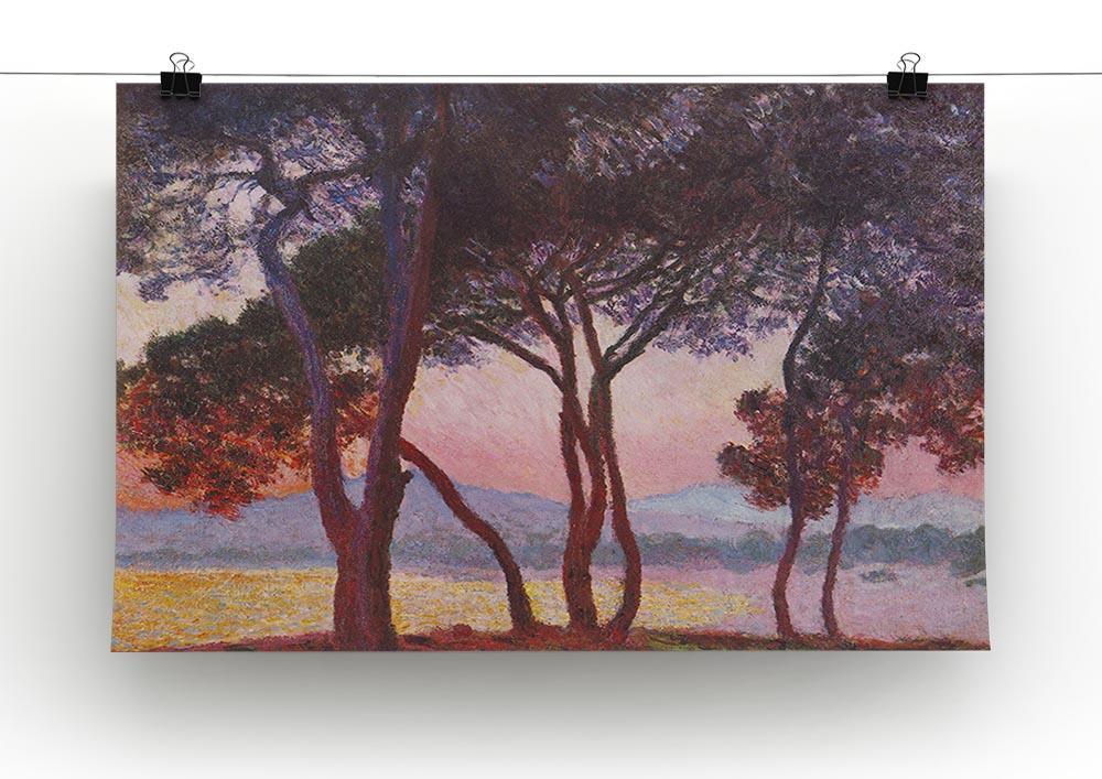 Juan les Pins by Monet Canvas Print & Poster - Canvas Art Rocks - 2