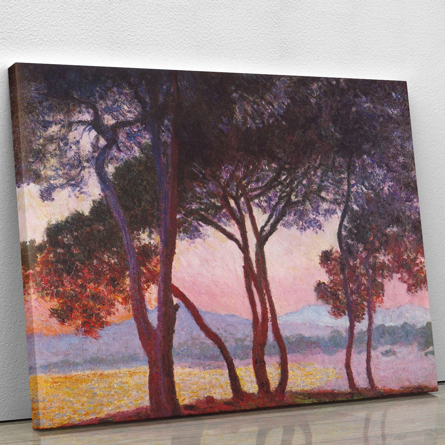 Juan les Pins by Monet Canvas Print or Poster