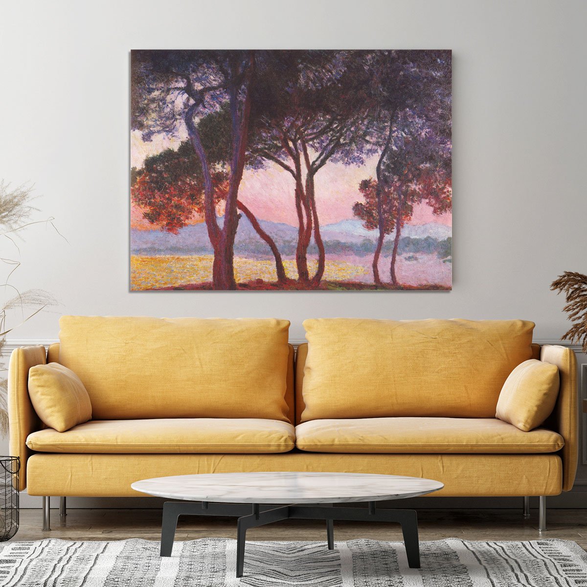 Juan les Pins by Monet Canvas Print or Poster