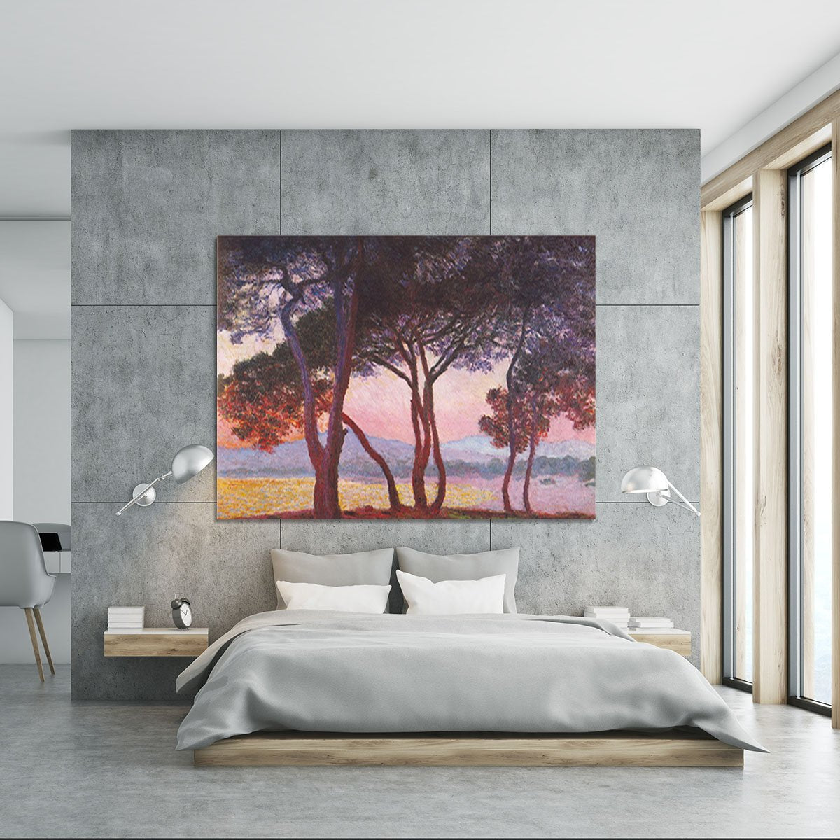 Juan les Pins by Monet Canvas Print or Poster
