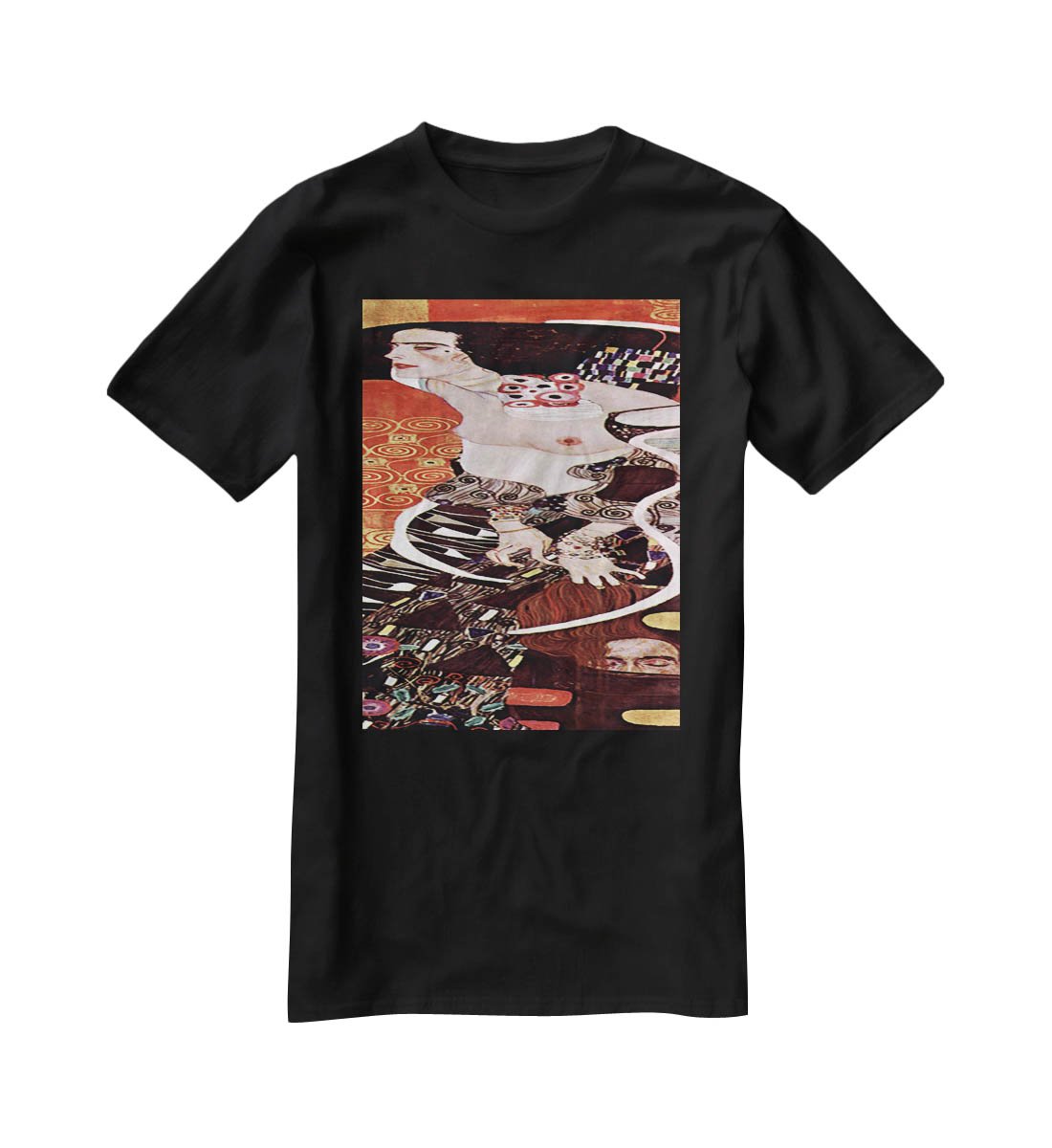 Judith II by Klimt T-Shirt - Canvas Art Rocks - 1