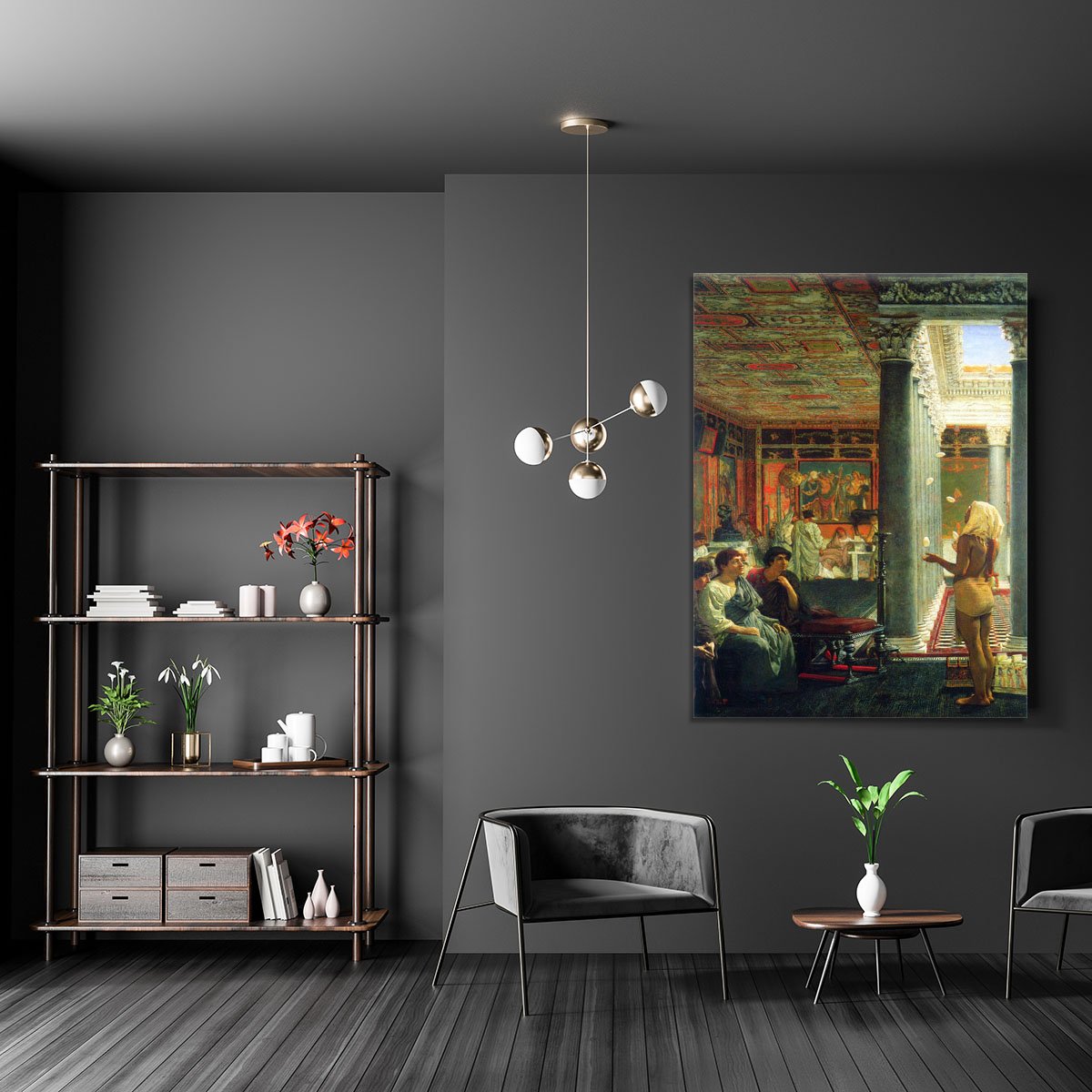 Juggler by Alma Tadema Canvas Print or Poster