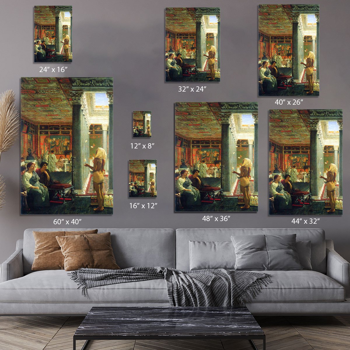 Juggler by Alma Tadema Canvas Print or Poster