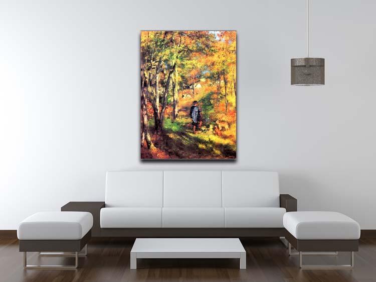 Jules le Coeur and his dogs by Renoir Canvas Print or Poster - Canvas Art Rocks - 4