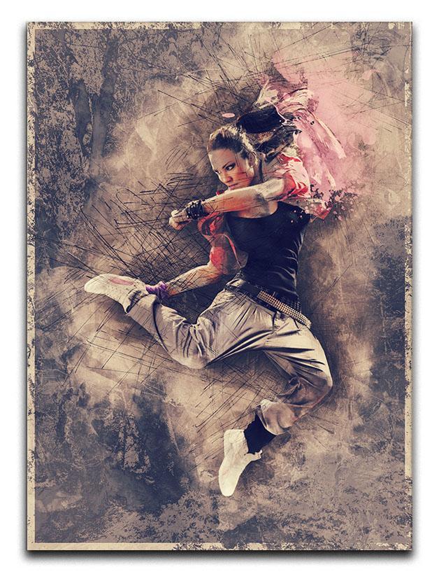 Jump Painting Canvas Print or Poster  - Canvas Art Rocks - 1