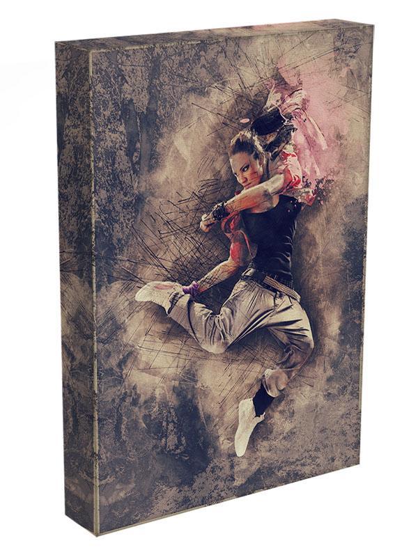 Jump Painting Canvas Print or Poster - Canvas Art Rocks - 3
