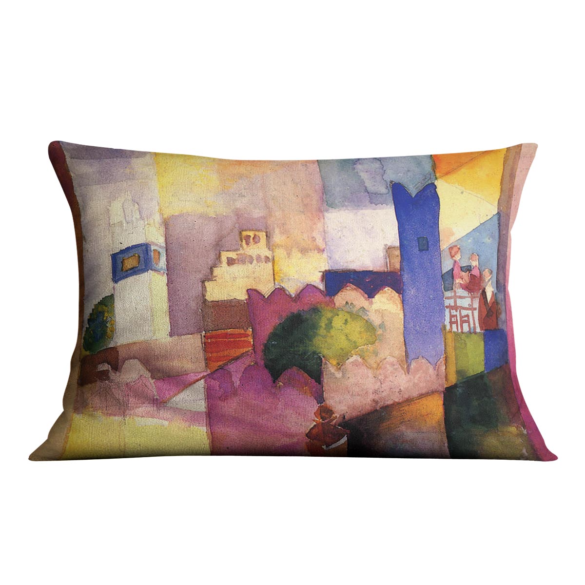 Kairouan by Macke Cushion - Canvas Art Rocks - 4