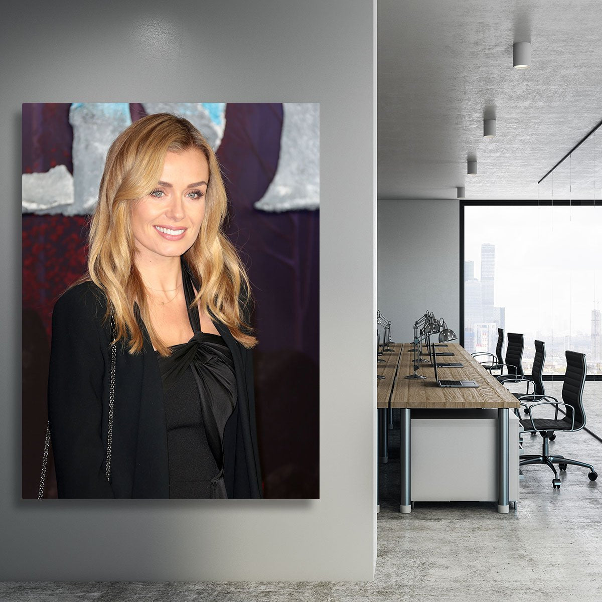 Katherine Jenkins Canvas Print or Poster