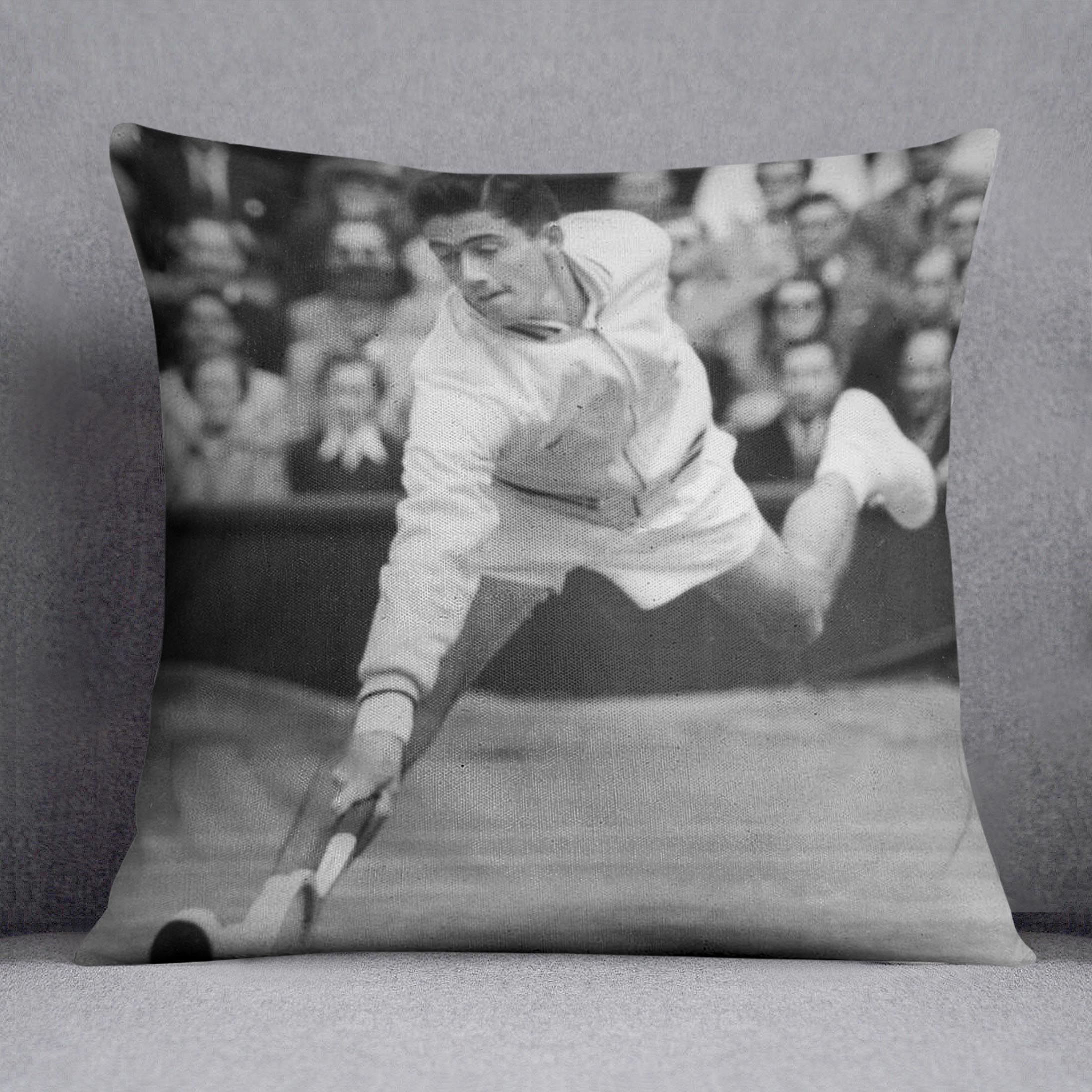 Ken Rosewall in action at Wimbledon Cushion