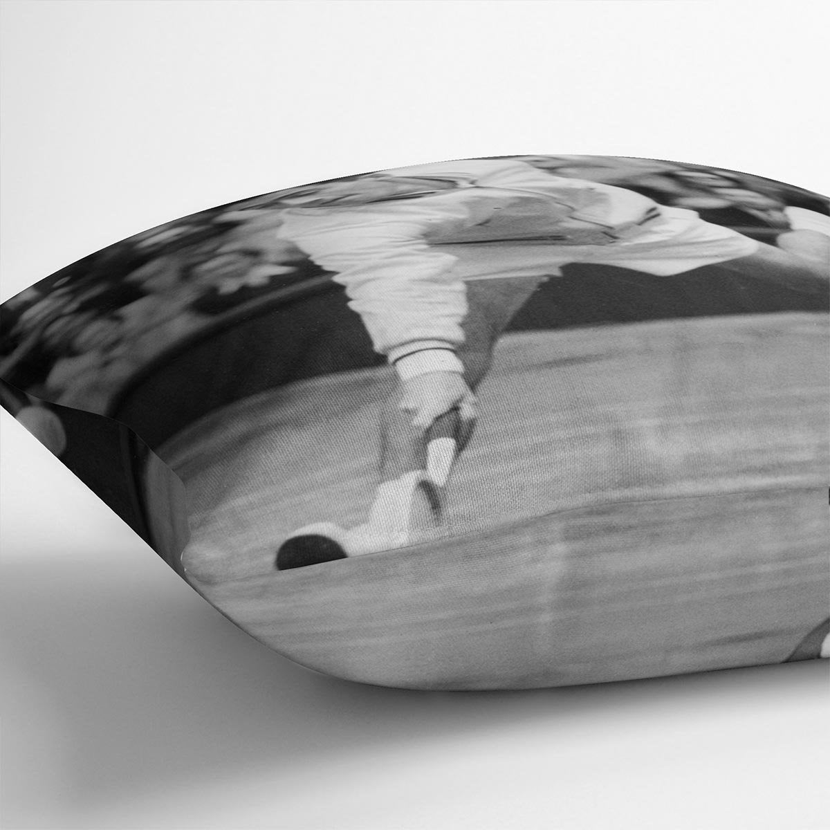 Ken Rosewall in action at Wimbledon Cushion