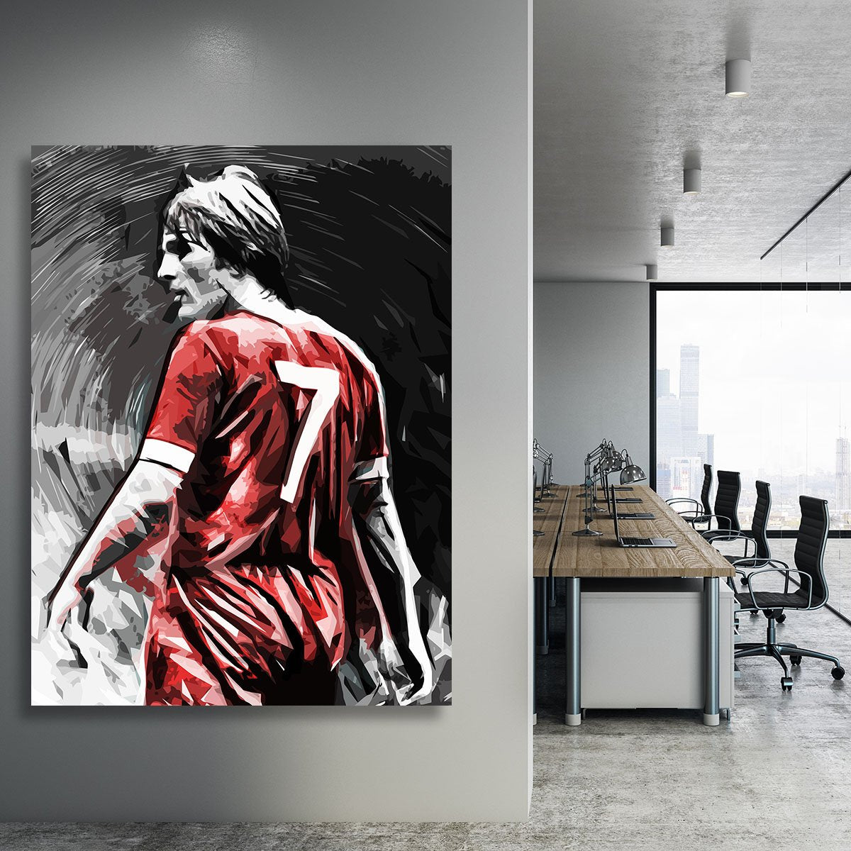Kenny Dalglish Canvas Print or Poster