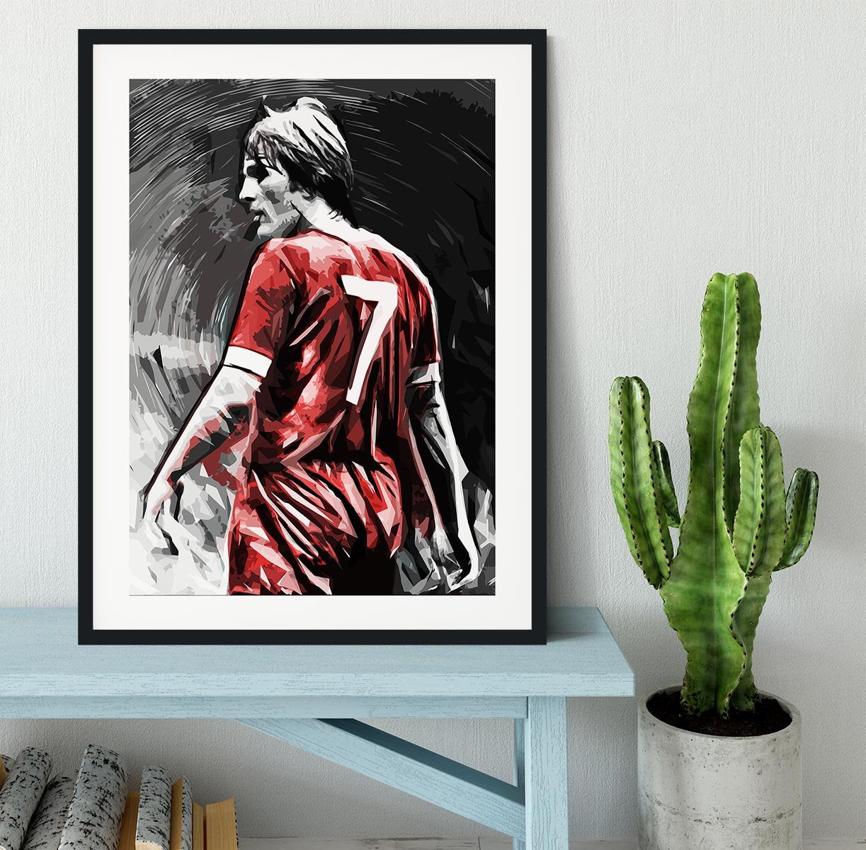 Kenny Dalglish Framed Print - Canvas Art Rocks - 1