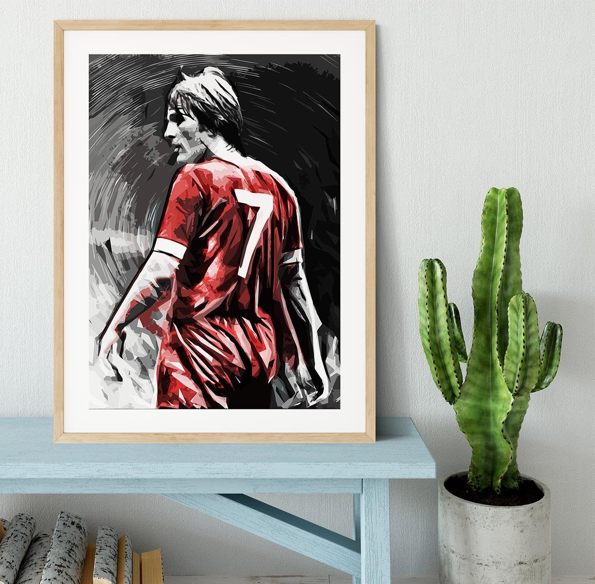 Kenny Dalglish Framed Print - Canvas Art Rocks - 3