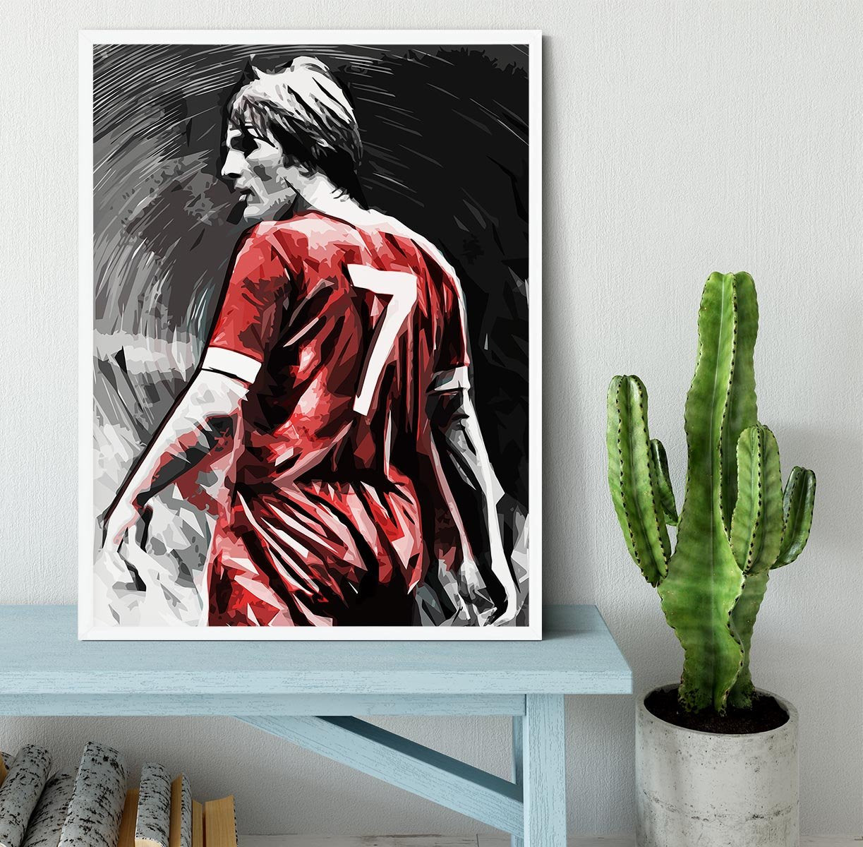 Kenny Dalglish Framed Print - Canvas Art Rocks -6