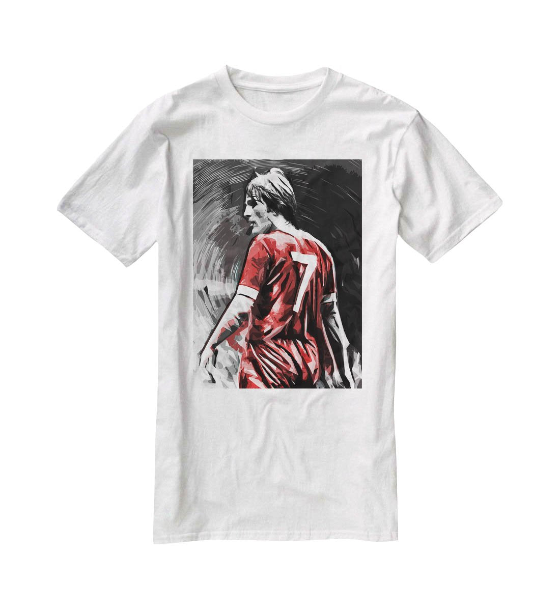 Kenny Dalglish T-Shirt - Canvas Art Rocks - 5