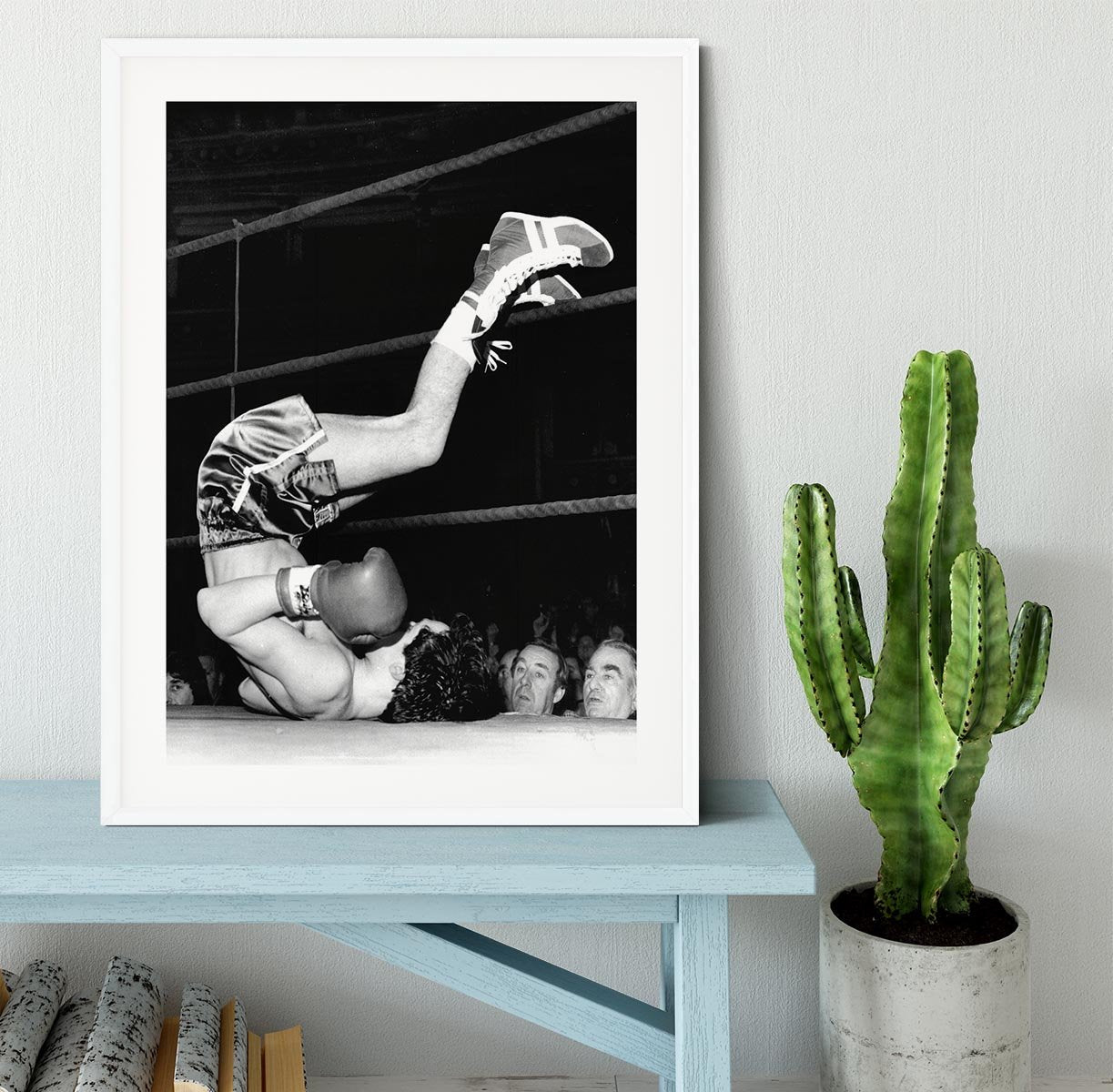 Knock Out Framed Print - Canvas Art Rocks - 5